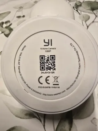 Cámara Yi Home 1080P