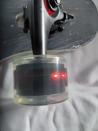 Longboard com estampa de galáxia Rodas pretaa