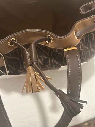 Bolso Naulover Beige y Marrón