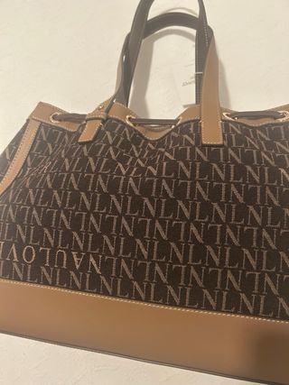 Bolso Naulover Beige y Marrón