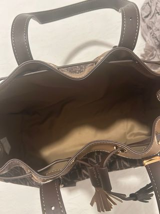 Bolso Naulover Beige y Marrón