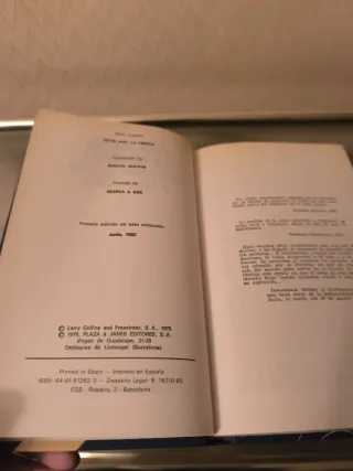 Libro Esta Noche, La Libertad