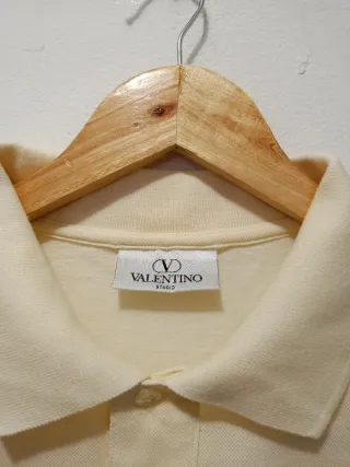 Polo Valentino Uomo Tg M Giallo