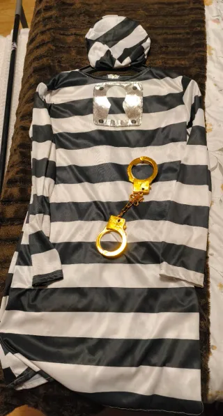 Disfraz Preso Niños Talla 4-6 Años