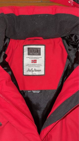 Chaqueta Helly Hansen Roja original