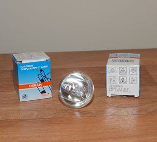 2 BOMBILLAS PARA PROYECTOR DE 16MM - ELC