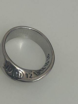 Anillo Maison Margiela Plata
