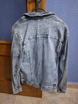 Chaqueta Vaquera Desgastada