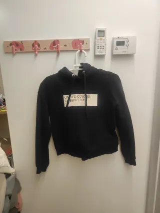 Sudadera United Colors of Benetton Negra