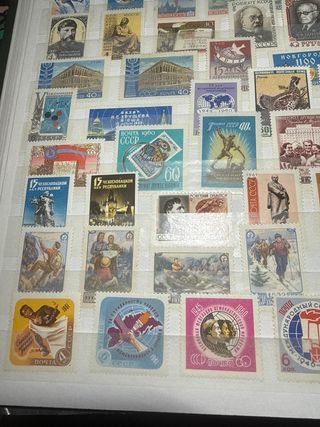 Sellos URSS 1959-1961