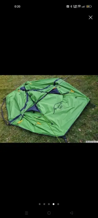 Tienda de campaña 1 persona montaña-senderismo-etc