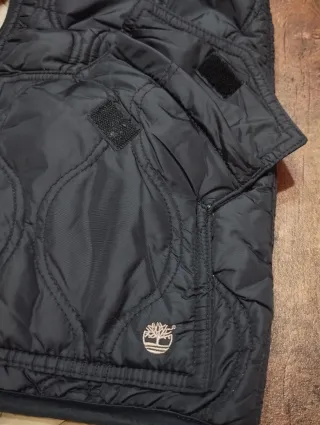 Gilet Timberland reversibile Tg S Nero/beige