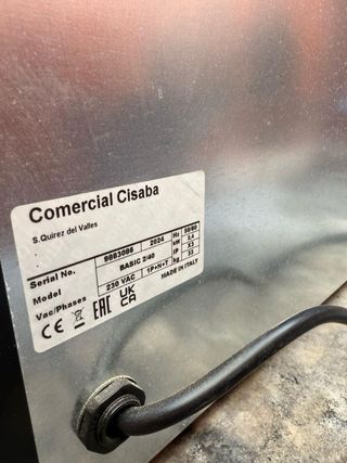 Horno Pizzero Eléctrico Cisaba - Un Uso