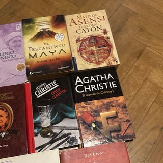 Lote 8 Libros Suspense Crimen Misterio Thriller