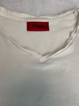 Camiseta HUGO BOSS Blanca Premium – Talla L
