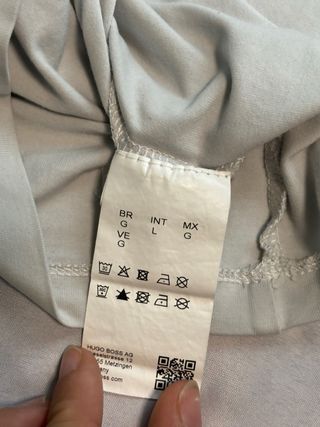 Camiseta HUGO BOSS Blanca Premium – Talla L