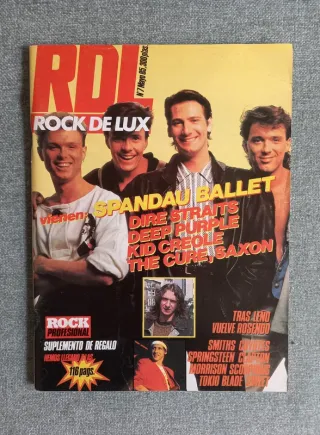 Spandau Ballet - 2 revistas RDL / Rock Espezial