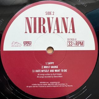 Nirvana In Utero 2 Vinil Discos