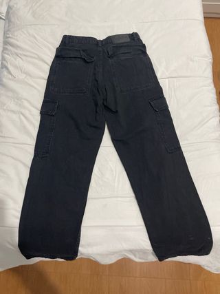 Chaqueta vaquera negra