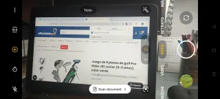 Palos de golf junior (9-11 años) a estrenar