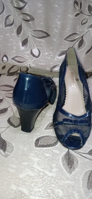 Scarpe donna Porrino blu