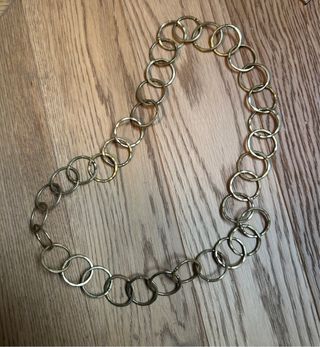 Collana Suede Milano cerchi oro