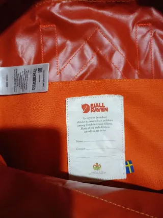 Zaino Fjallraven Arancione