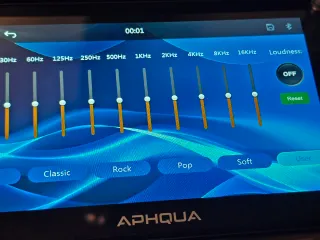 APHQUA 722 CarPlay para Motos.
