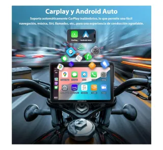 APHQUA 722 CarPlay para Motos.