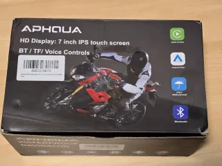 APHQUA 722 CarPlay para Motos.