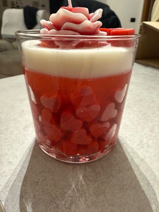 Candela decorativa San Valentino