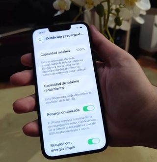 Apple iPhone 13 128GB Negro Libre Batería 100%