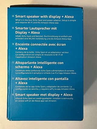 Amazon Echo Spot NUOVO!
