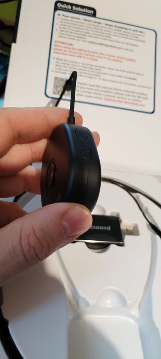 Cuffie TV Wireless Holdsound Nere