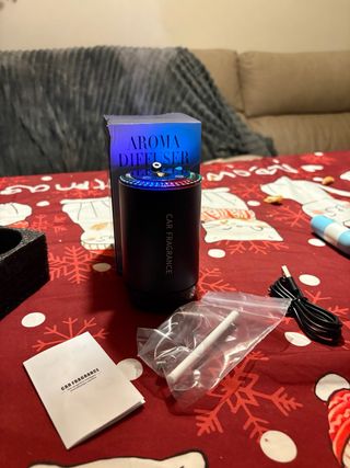 Ambientador con luces para coches