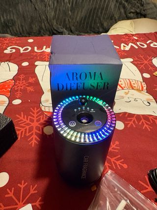 Ambientador con luces para coches