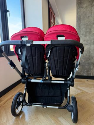 Bugaboo Donkey Duo (individual o  Gemelar) Rojo