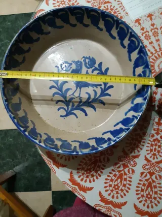 Lebrillo ceramica Fajalauza Granada