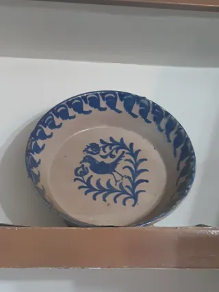 Lebrillo ceramica Fajalauza Granada