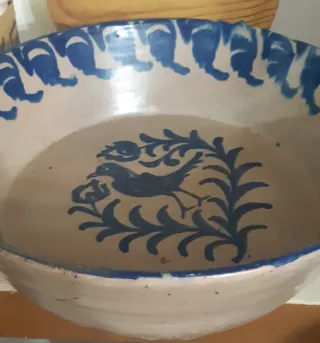 Lebrillo ceramica Fajalauza Granada