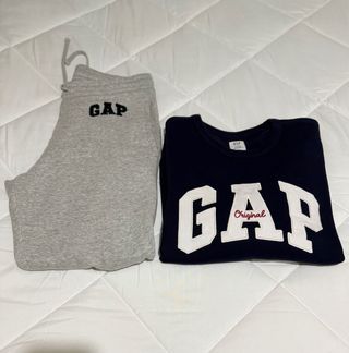 Conjunto Chándal Gap Azul y Gris