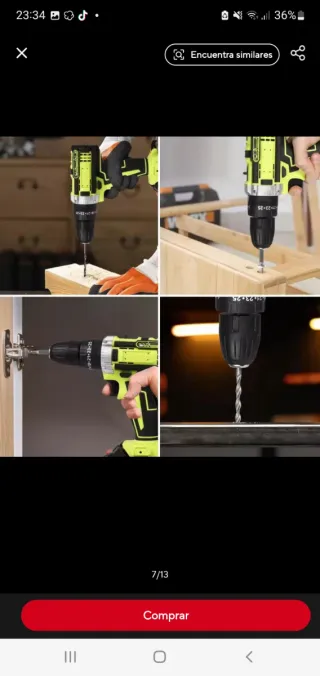 Taladro Eléctrico 3 en 1 con Accesorios