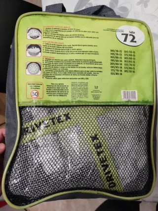 Cadenas textiles DRIVETEX talla 72