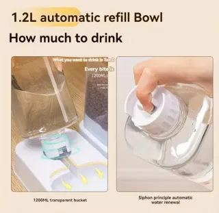 Comedero y Bebedero Automático Mascotas