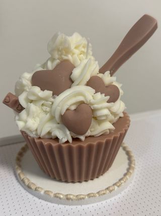 Candela decorativa cupcake