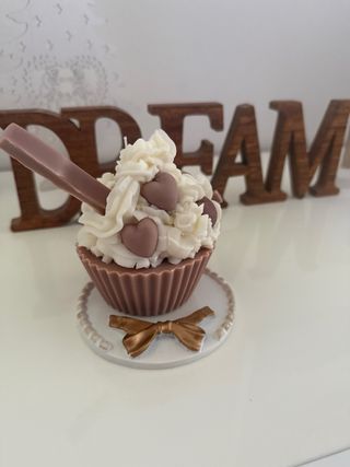 Candela decorativa cupcake