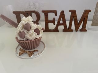 Candela decorativa cupcake