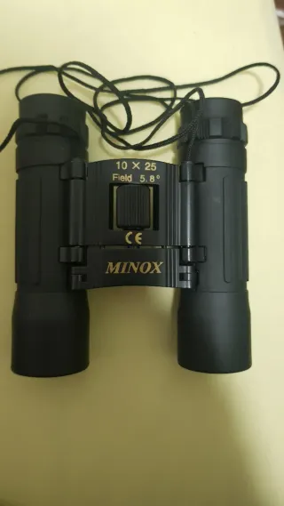 Prismáticos MINOX 10x25 Campo 5.8º