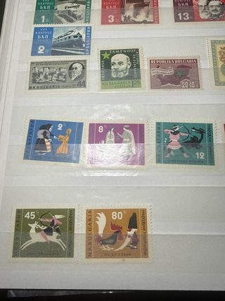 Sellos Bulgaria 1959-1963