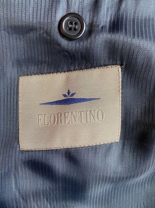 Traje negro 3 piezas Florentino con levita